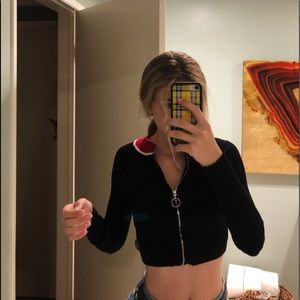 Forever 21 Cropped Blouse